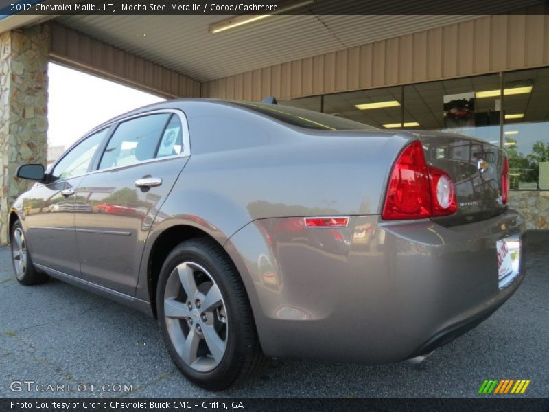 Mocha Steel Metallic / Cocoa/Cashmere 2012 Chevrolet Malibu LT