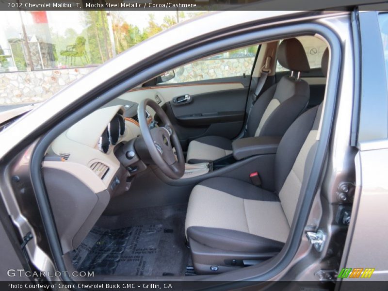 Mocha Steel Metallic / Cocoa/Cashmere 2012 Chevrolet Malibu LT