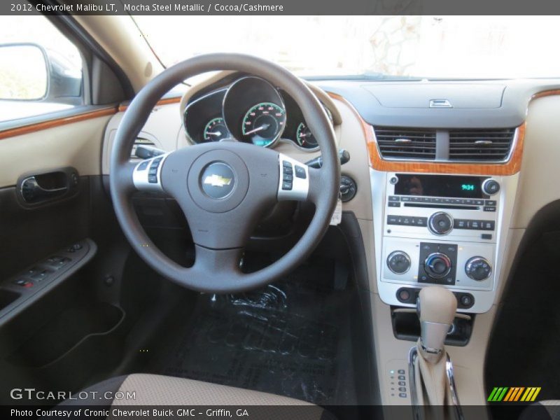 Mocha Steel Metallic / Cocoa/Cashmere 2012 Chevrolet Malibu LT