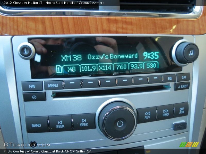 Mocha Steel Metallic / Cocoa/Cashmere 2012 Chevrolet Malibu LT