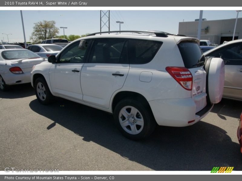 Super White / Ash Gray 2010 Toyota RAV4 I4