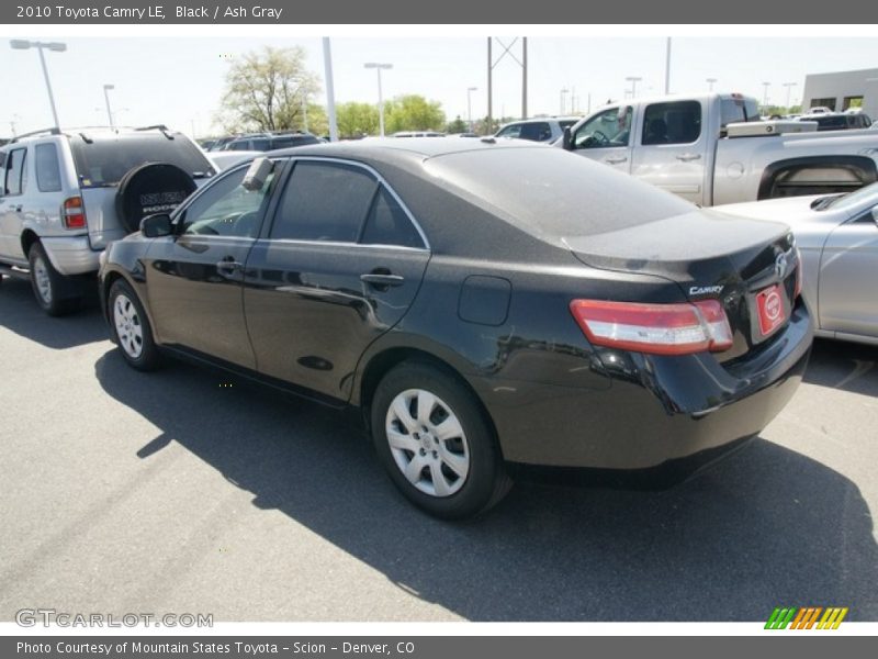 Black / Ash Gray 2010 Toyota Camry LE