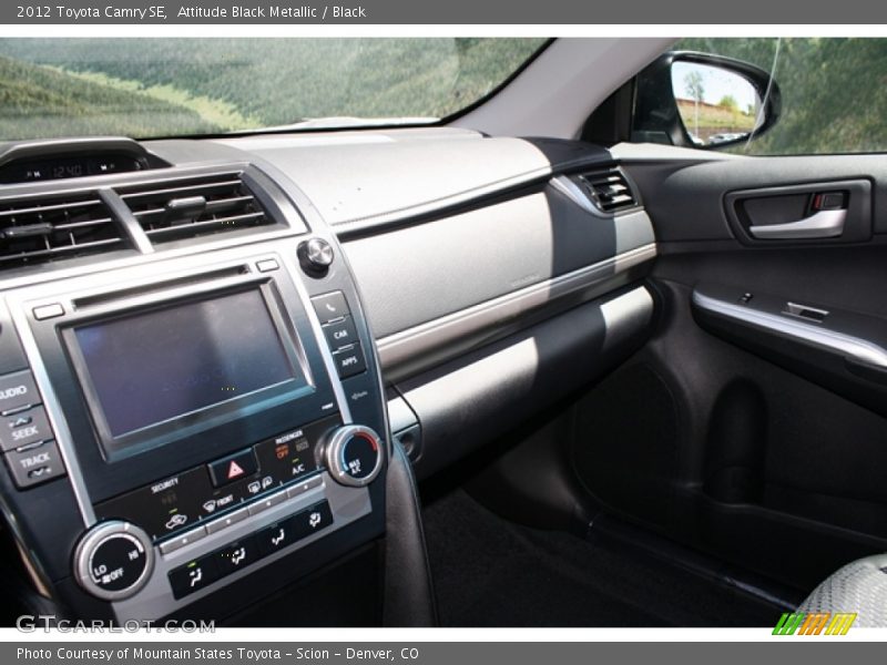 Attitude Black Metallic / Black 2012 Toyota Camry SE