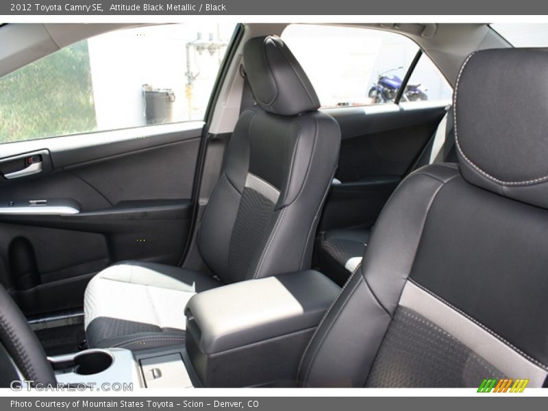 Attitude Black Metallic / Black 2012 Toyota Camry SE