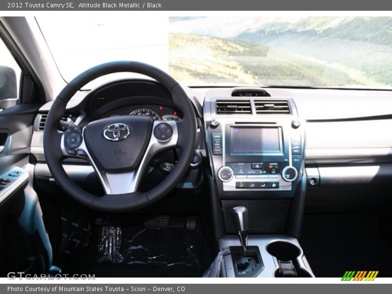 Attitude Black Metallic / Black 2012 Toyota Camry SE