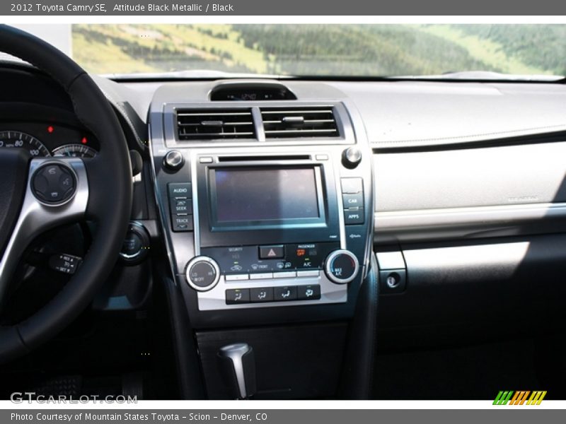 Attitude Black Metallic / Black 2012 Toyota Camry SE