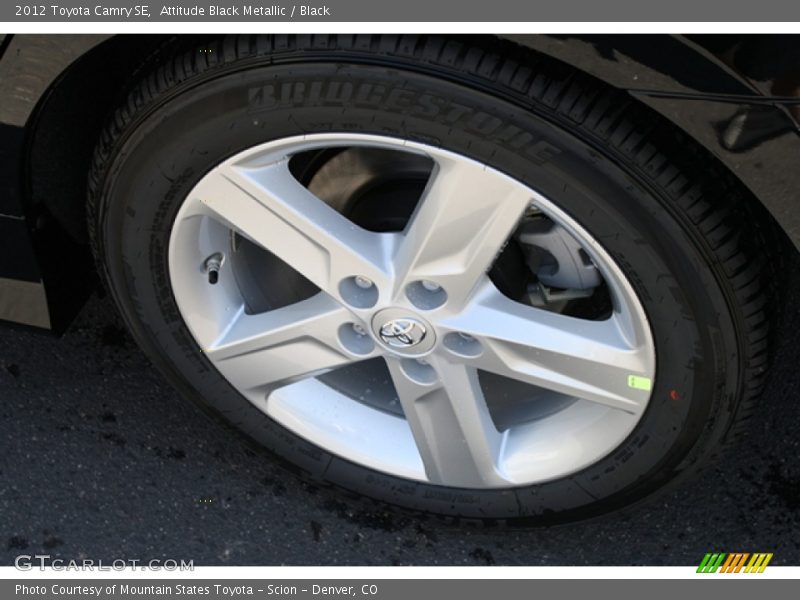 Attitude Black Metallic / Black 2012 Toyota Camry SE
