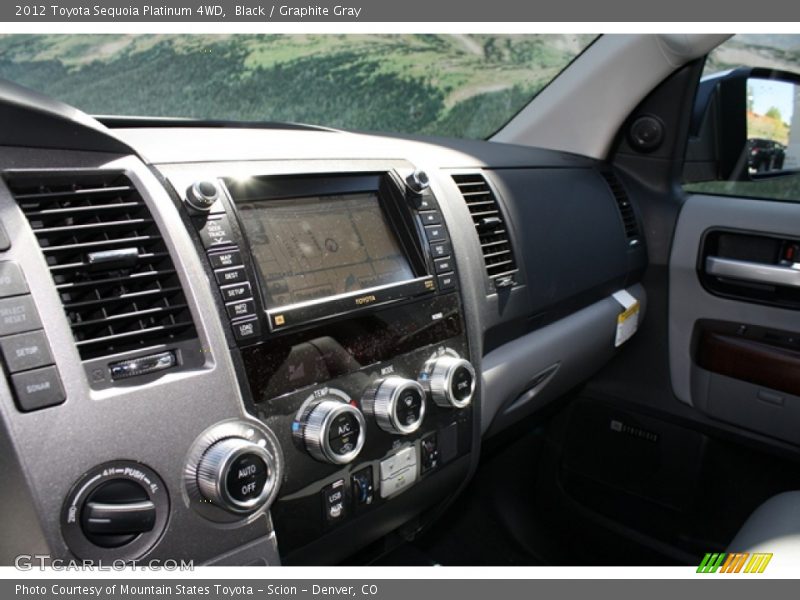 Black / Graphite Gray 2012 Toyota Sequoia Platinum 4WD