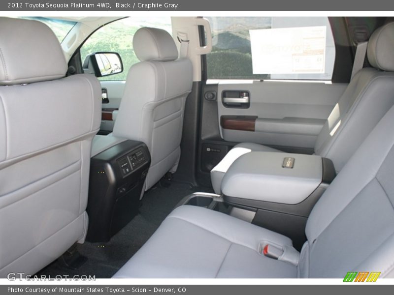 Black / Graphite Gray 2012 Toyota Sequoia Platinum 4WD