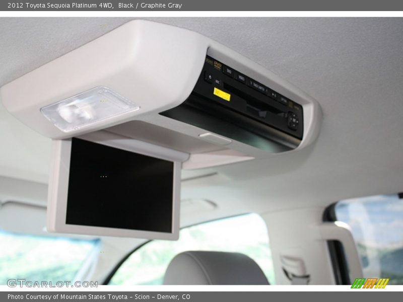 Black / Graphite Gray 2012 Toyota Sequoia Platinum 4WD