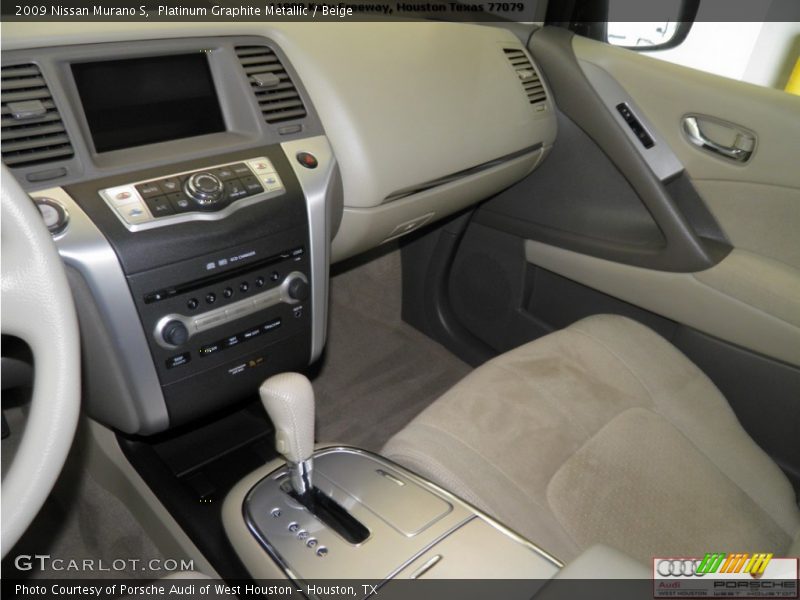 Platinum Graphite Metallic / Beige 2009 Nissan Murano S