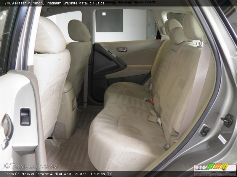 Platinum Graphite Metallic / Beige 2009 Nissan Murano S