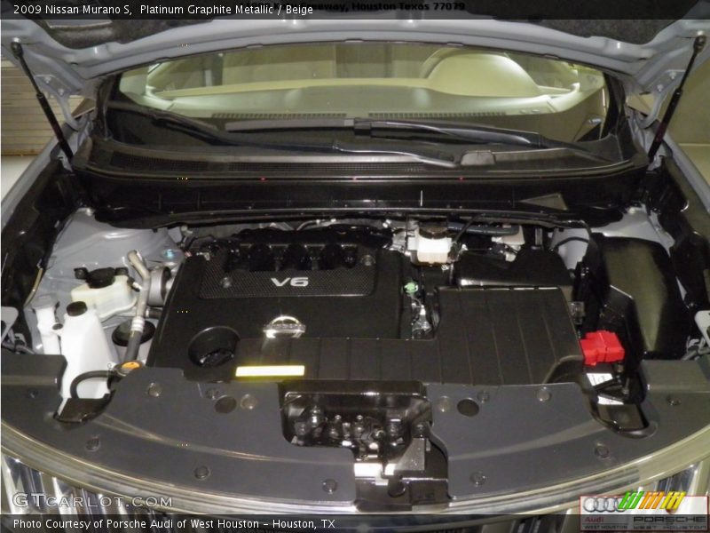 Platinum Graphite Metallic / Beige 2009 Nissan Murano S