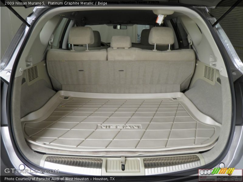 Platinum Graphite Metallic / Beige 2009 Nissan Murano S