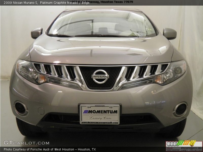Platinum Graphite Metallic / Beige 2009 Nissan Murano S