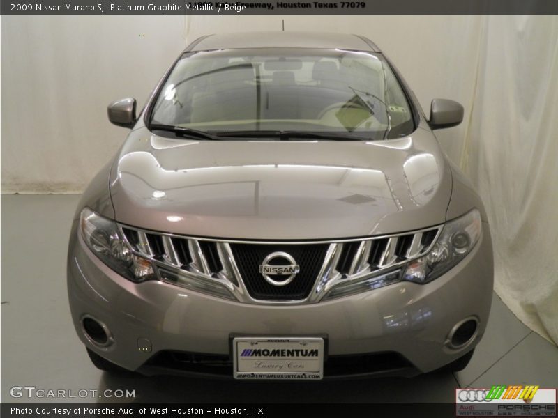 Platinum Graphite Metallic / Beige 2009 Nissan Murano S