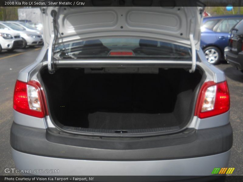 Silver Metallic / Gray 2008 Kia Rio LX Sedan