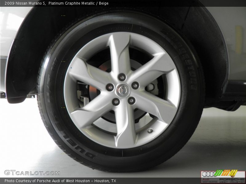 Platinum Graphite Metallic / Beige 2009 Nissan Murano S