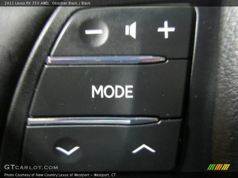 Obsidian Black / Black 2011 Lexus RX 350 AWD