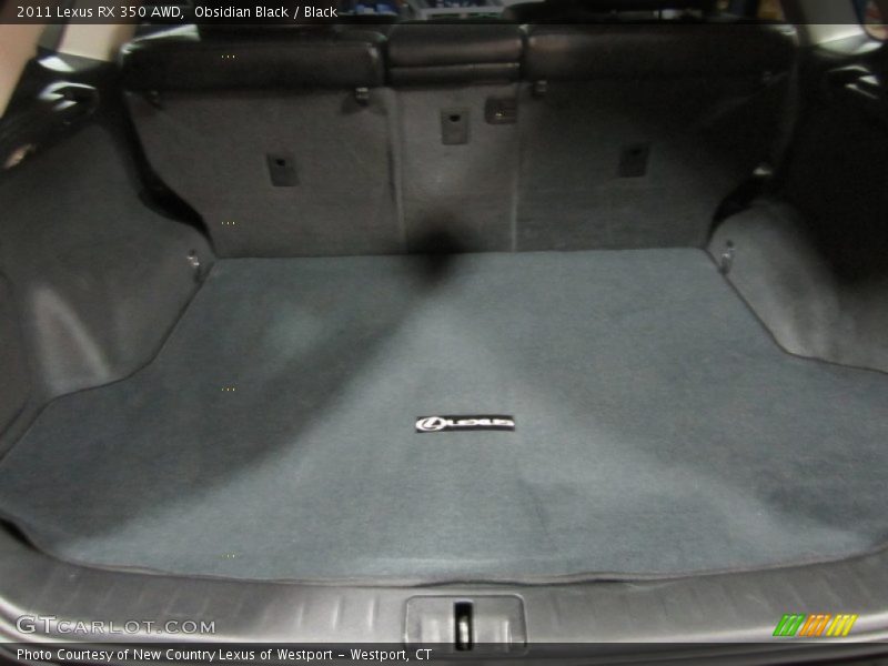 Obsidian Black / Black 2011 Lexus RX 350 AWD