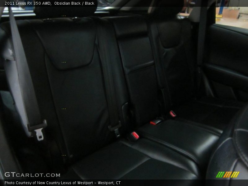 Obsidian Black / Black 2011 Lexus RX 350 AWD
