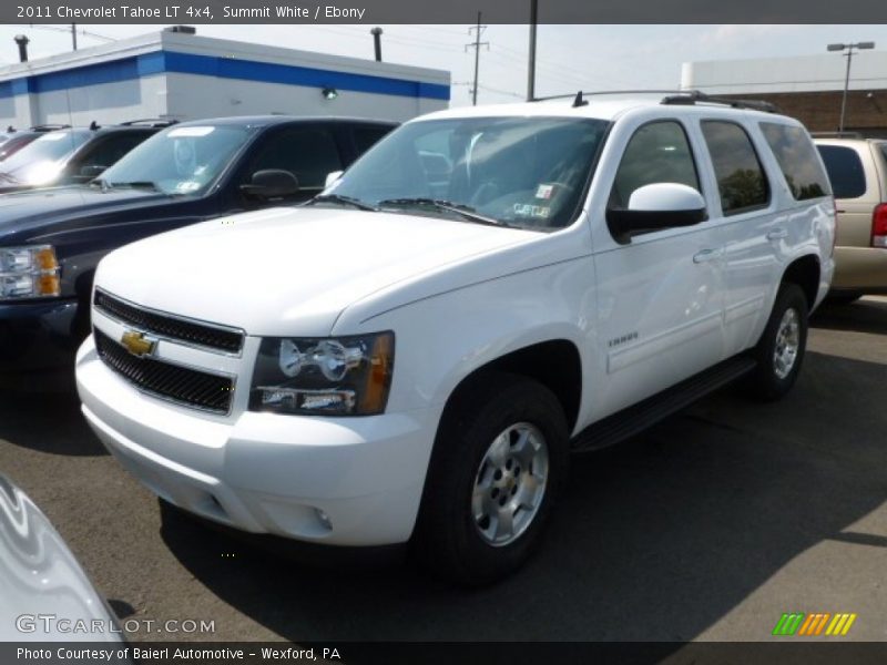 Summit White / Ebony 2011 Chevrolet Tahoe LT 4x4