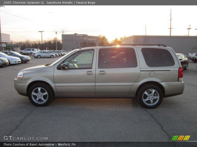 Sandstone Metallic / Neutral Beige 2005 Chevrolet Uplander LS