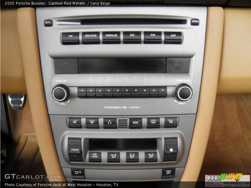 Carmon Red Metallic / Sand Beige 2005 Porsche Boxster
