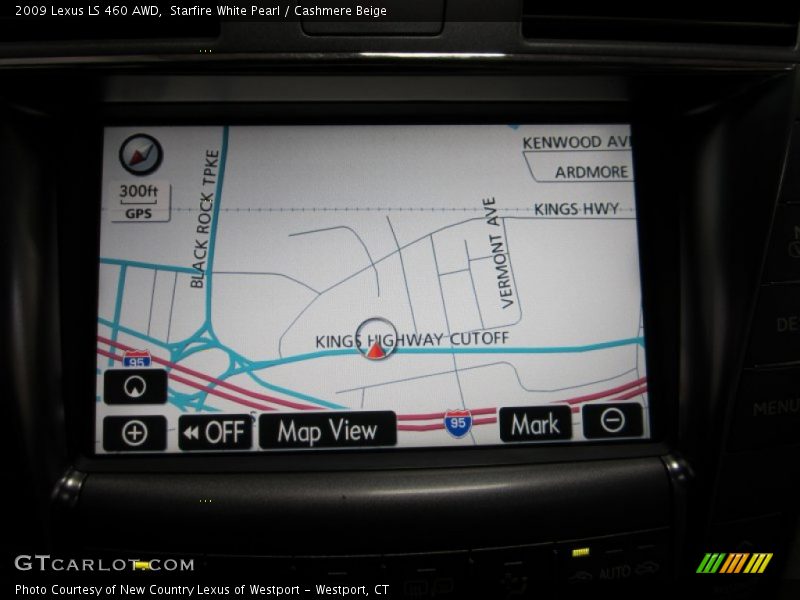 Starfire White Pearl / Cashmere Beige 2009 Lexus LS 460 AWD
