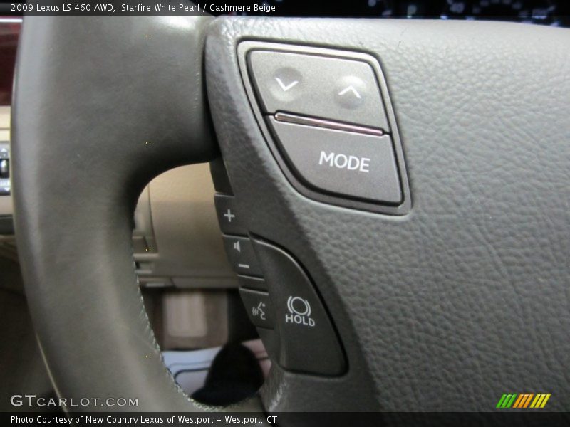 Starfire White Pearl / Cashmere Beige 2009 Lexus LS 460 AWD