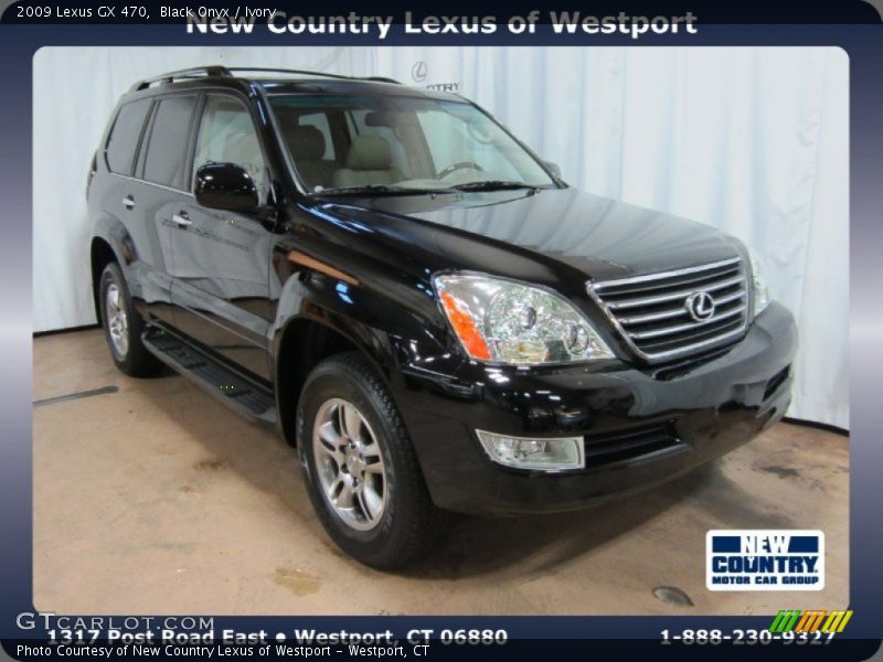 Black Onyx / Ivory 2009 Lexus GX 470