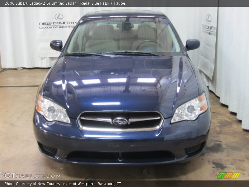 Regal Blue Pearl / Taupe 2006 Subaru Legacy 2.5i Limited Sedan