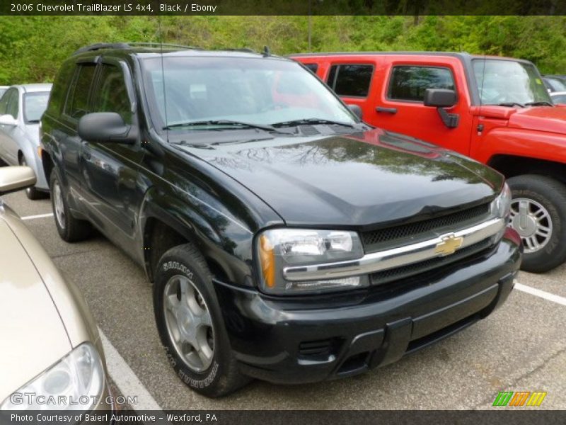 Black / Ebony 2006 Chevrolet TrailBlazer LS 4x4