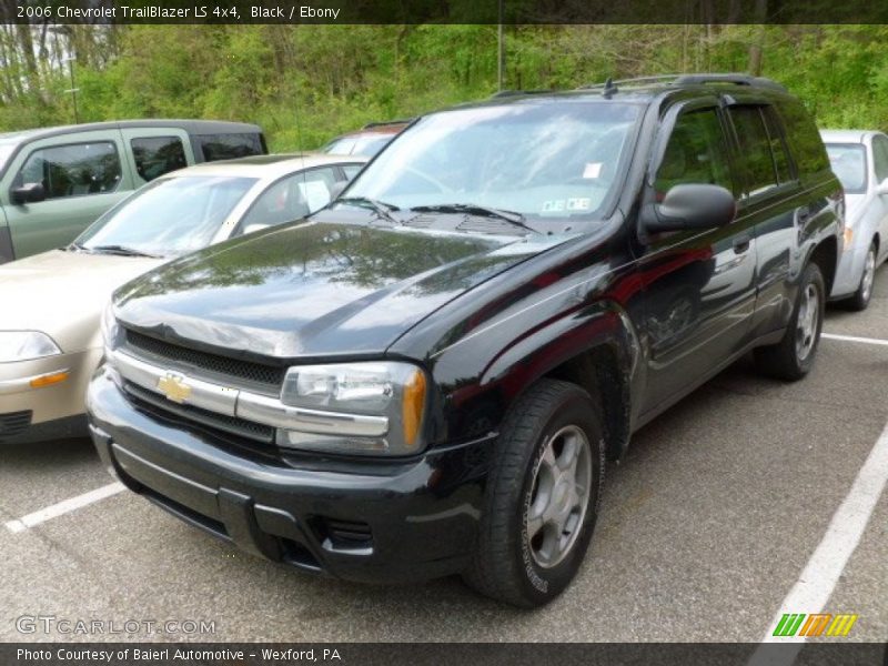 Black / Ebony 2006 Chevrolet TrailBlazer LS 4x4