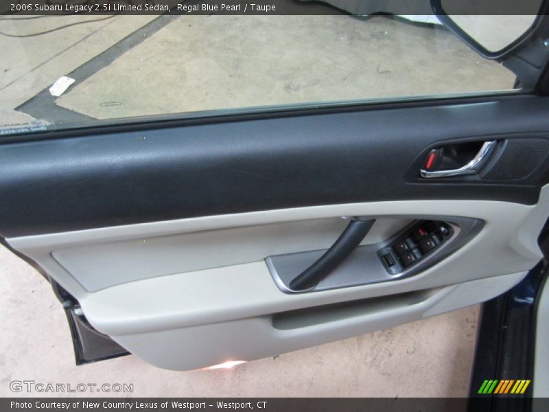 Regal Blue Pearl / Taupe 2006 Subaru Legacy 2.5i Limited Sedan