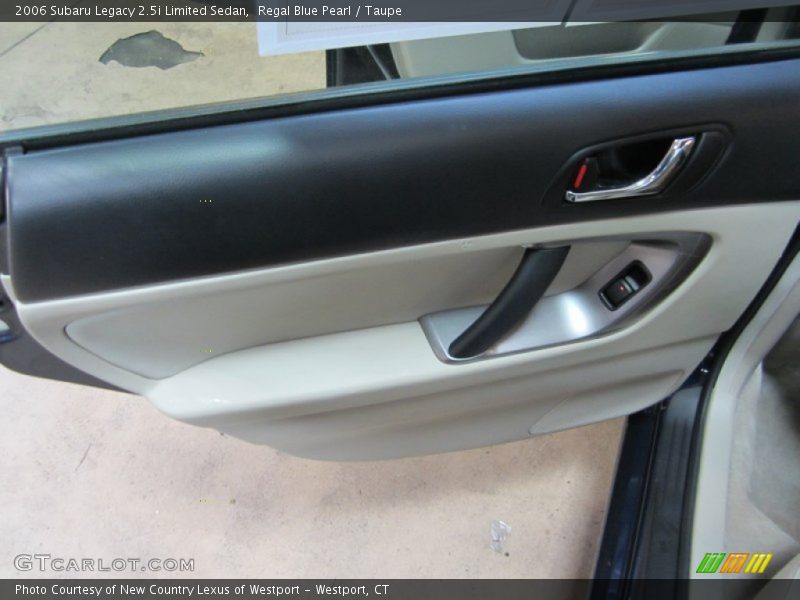 Regal Blue Pearl / Taupe 2006 Subaru Legacy 2.5i Limited Sedan