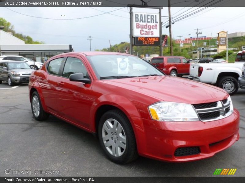 Redline 2 Pearl / Black 2011 Dodge Avenger Express
