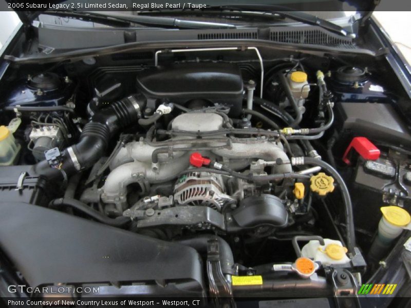 Regal Blue Pearl / Taupe 2006 Subaru Legacy 2.5i Limited Sedan