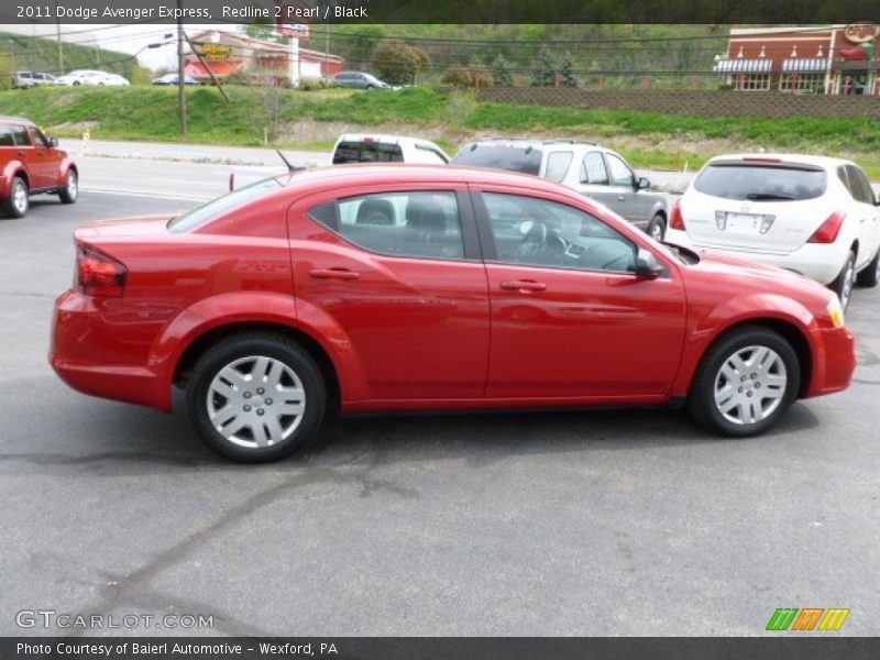 Redline 2 Pearl / Black 2011 Dodge Avenger Express