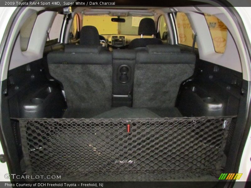 Super White / Dark Charcoal 2009 Toyota RAV4 Sport 4WD