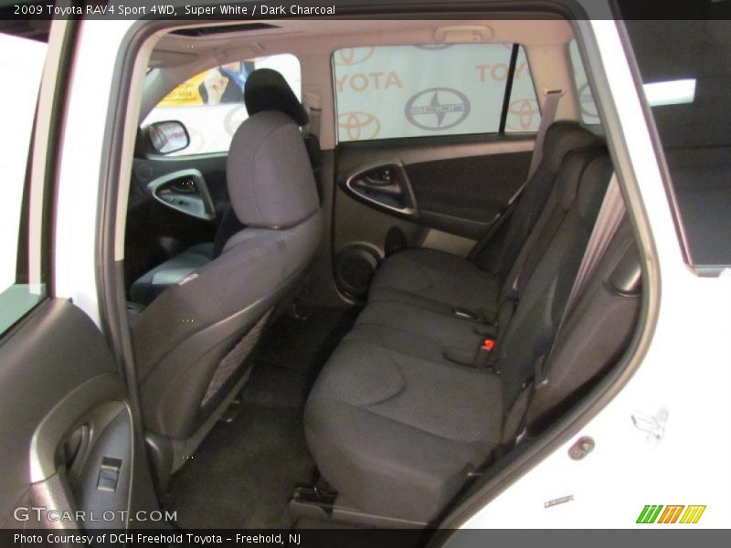 Super White / Dark Charcoal 2009 Toyota RAV4 Sport 4WD