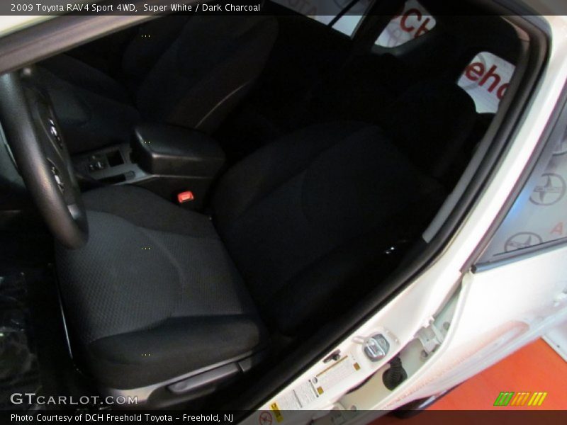 Super White / Dark Charcoal 2009 Toyota RAV4 Sport 4WD