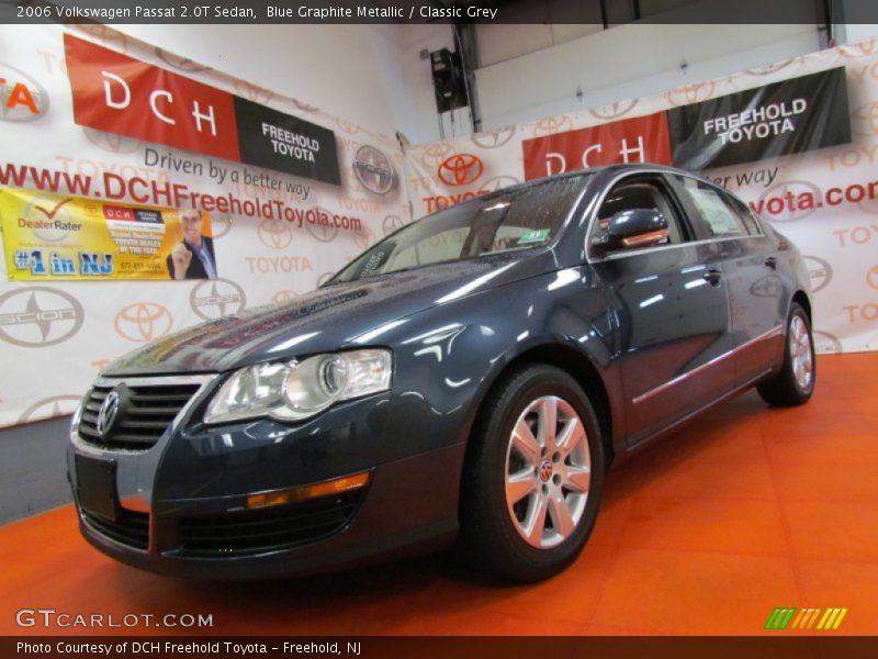 Blue Graphite Metallic / Classic Grey 2006 Volkswagen Passat 2.0T Sedan