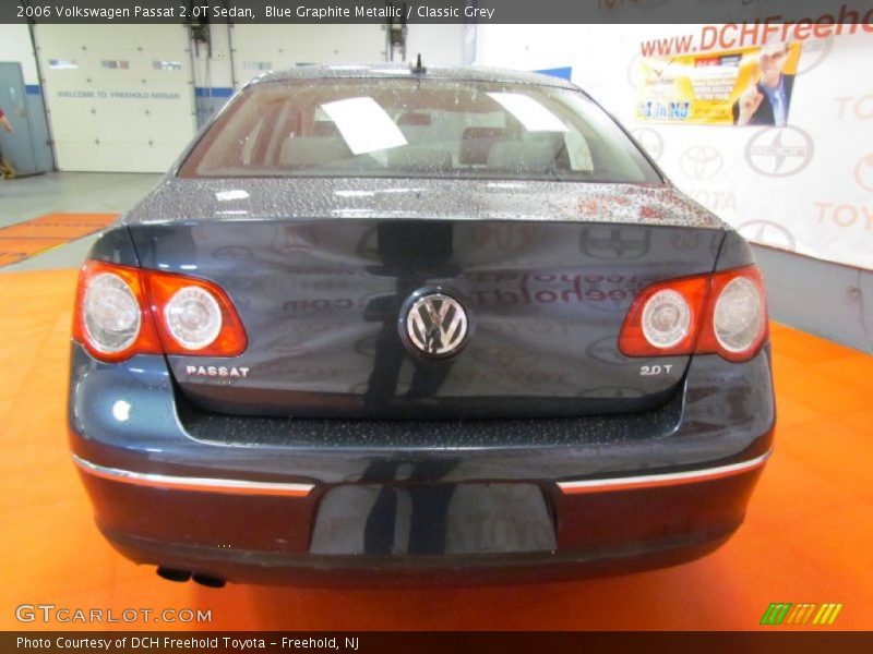 Blue Graphite Metallic / Classic Grey 2006 Volkswagen Passat 2.0T Sedan