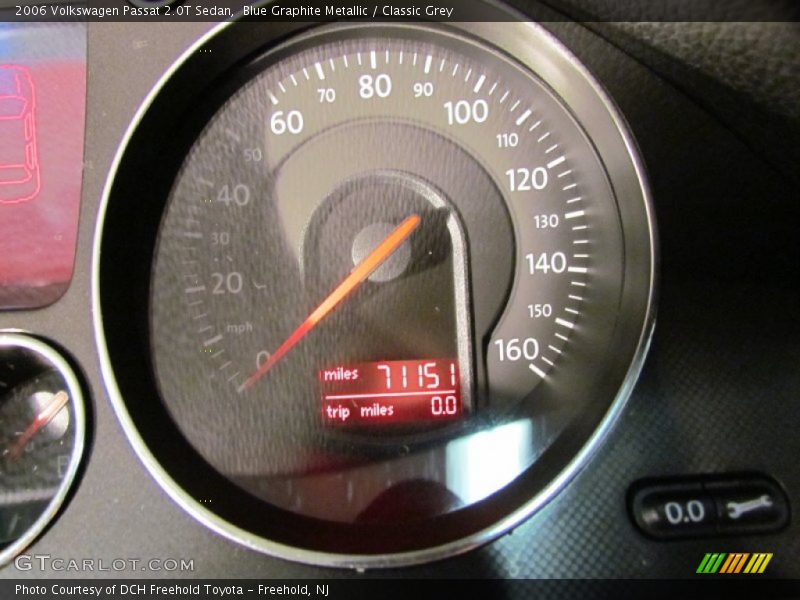 Blue Graphite Metallic / Classic Grey 2006 Volkswagen Passat 2.0T Sedan
