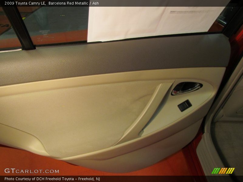 Barcelona Red Metallic / Ash 2009 Toyota Camry LE