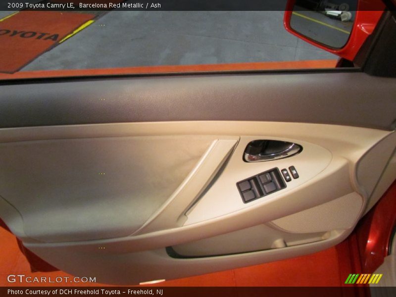 Barcelona Red Metallic / Ash 2009 Toyota Camry LE