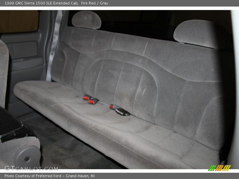 Fire Red / Gray 1999 GMC Sierra 1500 SLE Extended Cab