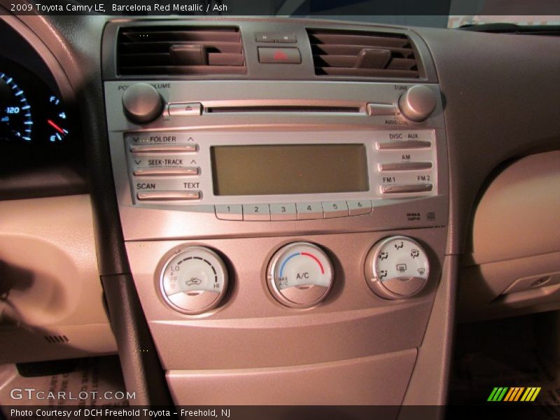 Barcelona Red Metallic / Ash 2009 Toyota Camry LE