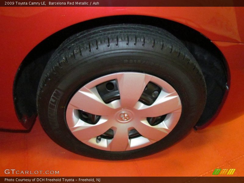 Barcelona Red Metallic / Ash 2009 Toyota Camry LE